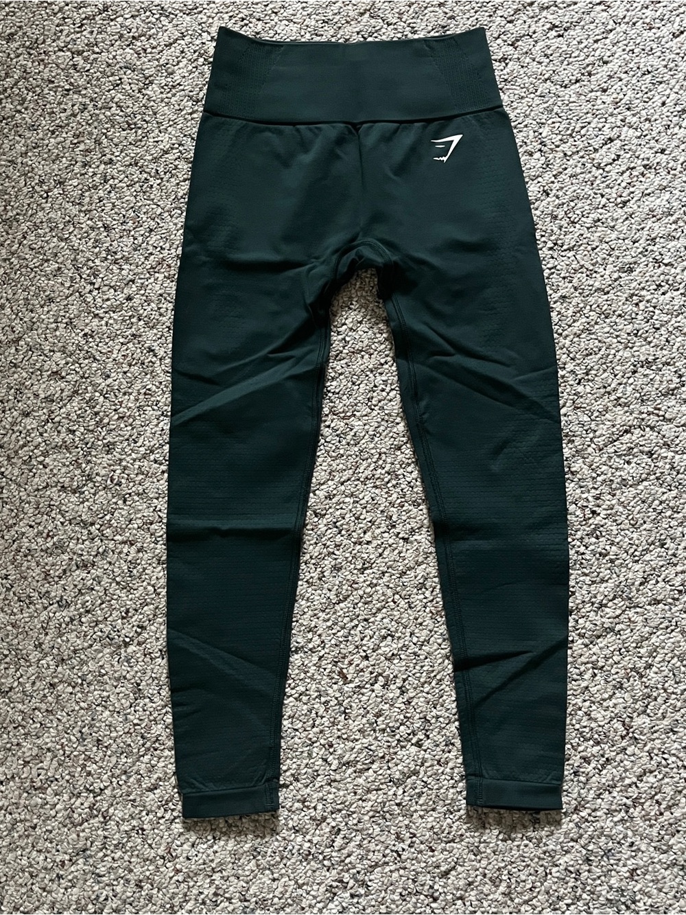 Gymshark Forest Green Performance Leggings